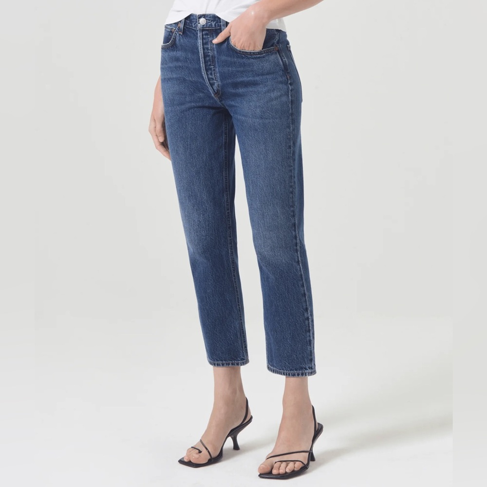Agolde Riley Classic Blue Women's Jeans